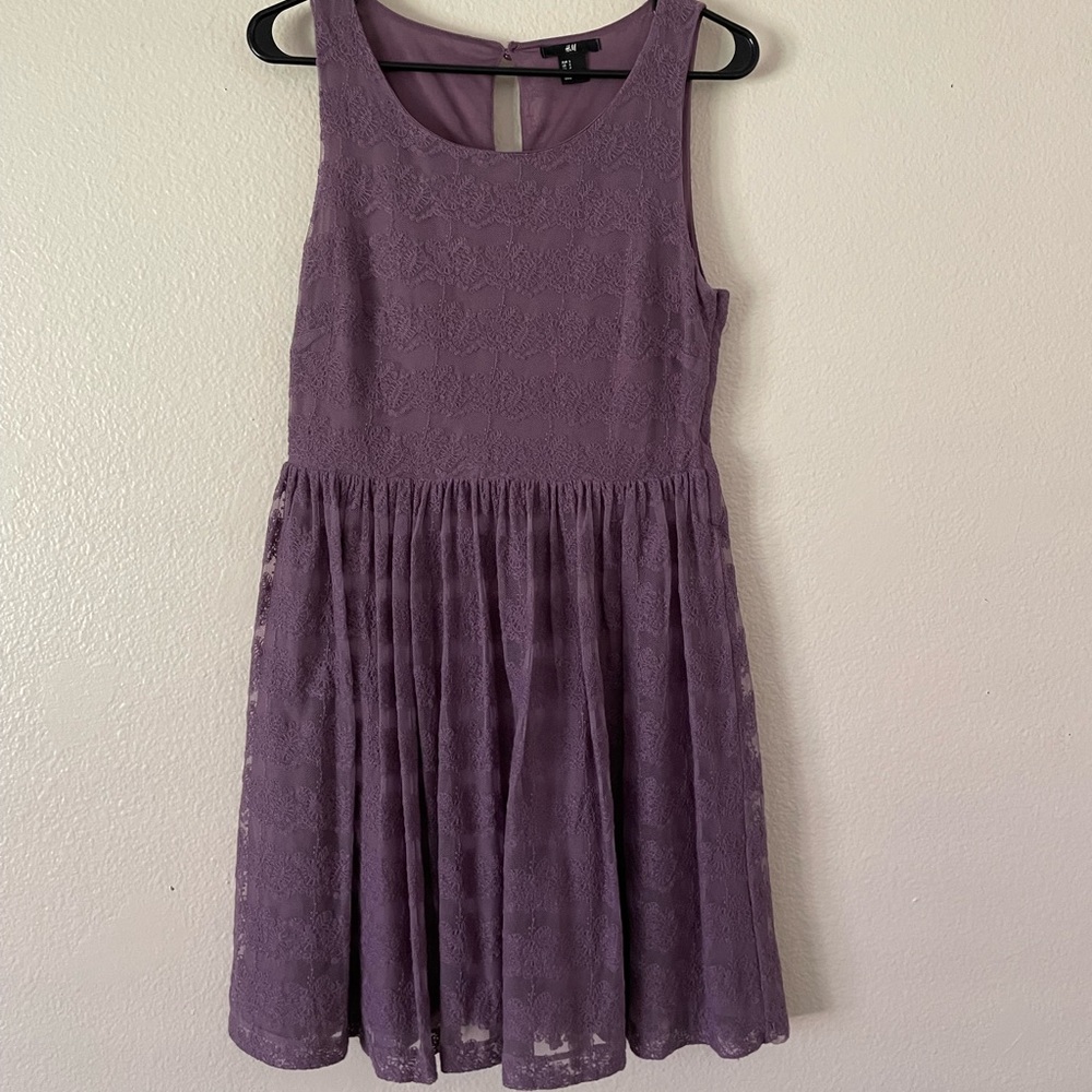 Purple Lace dress